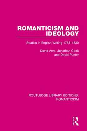 Aers / Cook / Punter |  Romanticism and Ideology | Buch |  Sack Fachmedien