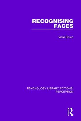 Bruce | Recognising Faces | Buch | 978-1-138-20335-8 | sack.de