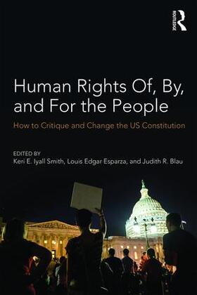 Iyall Smith / Edgar Esparza / Blau |  Human Rights Of, By, and For the People | Buch |  Sack Fachmedien