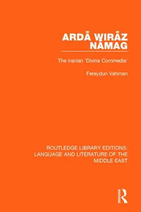 Vahman |  Arda¿ Wira¿z Na¿mag | Buch |  Sack Fachmedien