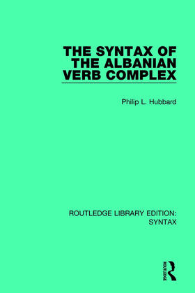 Hubbard |  The Syntax of the Albanian Verb Complex | Buch |  Sack Fachmedien