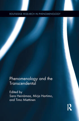 Heinämaa / Hartimo / Miettinen |  Phenomenology and the Transcendental | Buch |  Sack Fachmedien