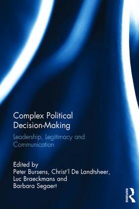 Bursens / De Landtsheer / Braeckmans |  Complex Political Decision-Making | Buch |  Sack Fachmedien