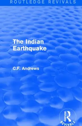 Andrews |  : The Indian Earthquake (1935) | Buch |  Sack Fachmedien