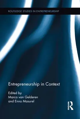 van Gelderen / Masurel | Entrepreneurship in Context | Buch | 978-1-138-21271-8 | sack.de