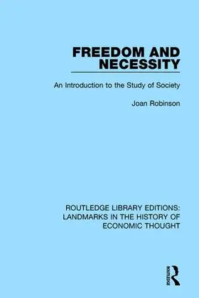 Robinson |  Freedom and Necessity | Buch |  Sack Fachmedien