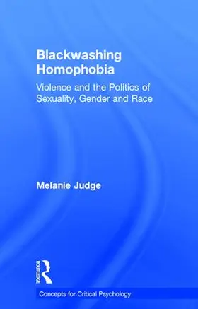 Judge |  Blackwashing Homophobia | Buch |  Sack Fachmedien