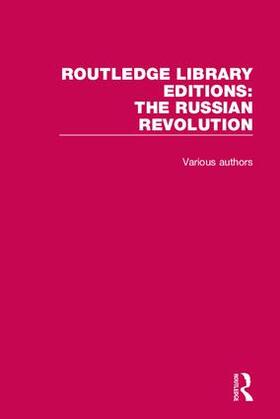 Various |  Routledge Library Editions: The Russian Revolution | Buch |  Sack Fachmedien