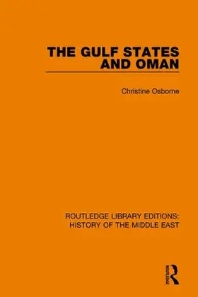 Osborne |  The Gulf States and Oman | Buch |  Sack Fachmedien