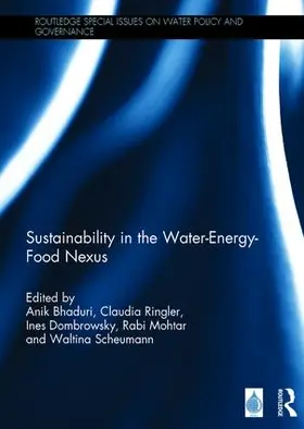 Bhaduri / Ringler / Dombrowsky |  Sustainability in the Water-Energy-Food Nexus | Buch |  Sack Fachmedien