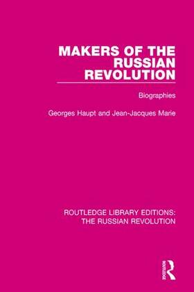Haupt / Marie |  Makers of the Russian Revolution | Buch |  Sack Fachmedien