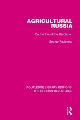 Pavlovsky |  Agricultural Russia | Buch |  Sack Fachmedien