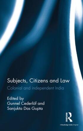 Cederlöf / Das Gupta |  Subjects, Citizens and Law | Buch |  Sack Fachmedien