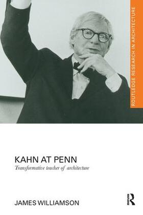 Williamson |  Kahn at Penn | Buch |  Sack Fachmedien