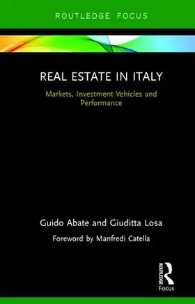 Abate / Losa |  Real Estate in Italy | Buch |  Sack Fachmedien