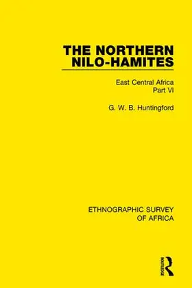 Huntingford |  The Northern Nilo-Hamites | Buch |  Sack Fachmedien