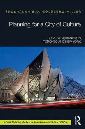 Goldberg-Miller |  Planning for a City of Culture | Buch |  Sack Fachmedien