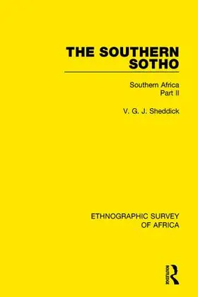 Sheddick |  The Southern Sotho | Buch |  Sack Fachmedien