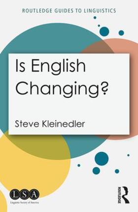 Kleinedler |  Is English Changing? | Buch |  Sack Fachmedien