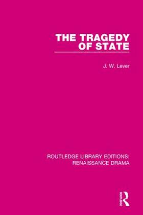 Lever |  The Tragedy of State | Buch |  Sack Fachmedien