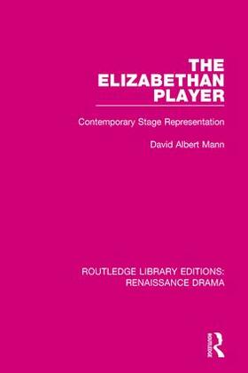 Mann |  The Elizabethan Player | Buch |  Sack Fachmedien