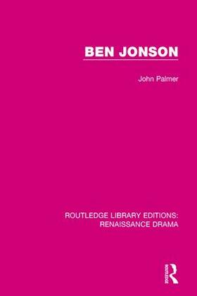 Palmer |  Ben Jonson | Buch |  Sack Fachmedien