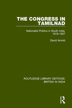 Arnold |  The Congress in Tamilnad | Buch |  Sack Fachmedien