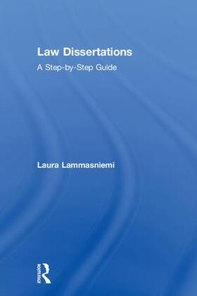 Lammasniemi |  Law Dissertations | Buch |  Sack Fachmedien