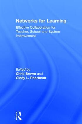 Brown / Poortman |  Networks for Learning | Buch |  Sack Fachmedien