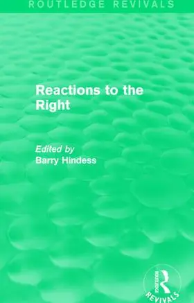 Hindess |  : Reactions to the Right (1990) | Buch |  Sack Fachmedien