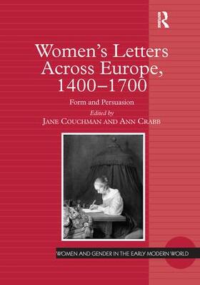 Couchman / Crabb |  Women's Letters Across Europe, 1400-1700 | Buch |  Sack Fachmedien