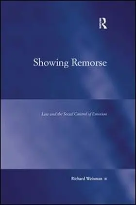 Weisman |  Showing Remorse | Buch |  Sack Fachmedien