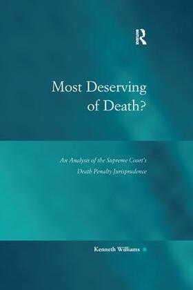 Williams |  Most Deserving of Death? | Buch |  Sack Fachmedien