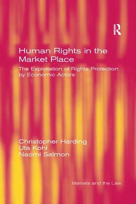Harding / Kohl |  Human Rights in the Market Place | Buch |  Sack Fachmedien