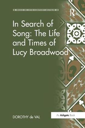 Val |  In Search of Song: The Life and Times of Lucy Broadwood | Buch |  Sack Fachmedien