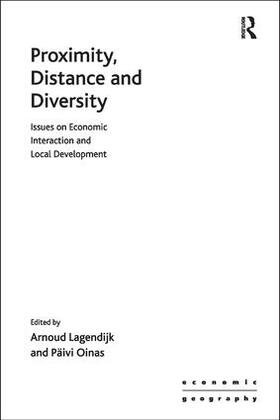 Oinas / Lagendijk |  Proximity, Distance and Diversity | Buch |  Sack Fachmedien