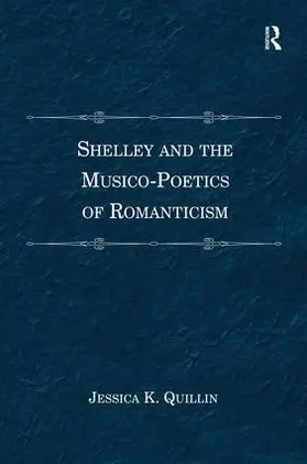 Quillin |  Shelley and the Musico-Poetics of Romanticism | Buch |  Sack Fachmedien