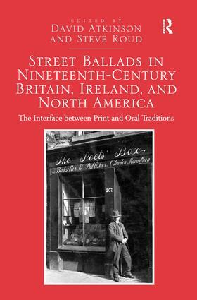 Atkinson / Roud |  Street Ballads in Nineteenth-Century Britain, Ireland, and North America | Buch |  Sack Fachmedien