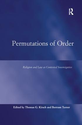 Kirsch / Turner |  Permutations of Order | Buch |  Sack Fachmedien