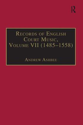 Ashbee |  Records of English Court Music | Buch |  Sack Fachmedien