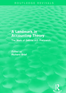 Brief |  : A Landmark in Accounting Theory (1996) | Buch |  Sack Fachmedien
