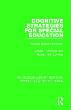 Ashman / Conway |  Cognitive Strategies for Special Education | Buch |  Sack Fachmedien