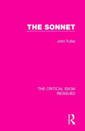 Fuller |  The Sonnet | Buch |  Sack Fachmedien