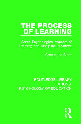 Bloor |  The Process of Learning | Buch |  Sack Fachmedien