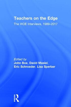 Boe / Masiel / Schroeder |  Teachers on the Edge | Buch |  Sack Fachmedien