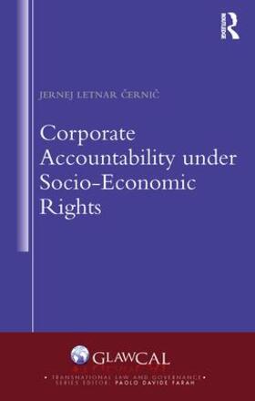 Letnar Cernic |  Corporate Accountability under Socio-Economic Rights | Buch |  Sack Fachmedien