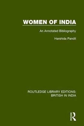 Pandit | Women of India | Buch | 978-1-138-29227-7 | sack.de