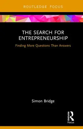 Bridge |  The Search for Entrepreneurship | Buch |  Sack Fachmedien