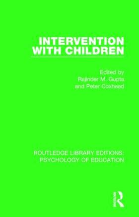 Gupta / Coxhead |  Intervention with Children | Buch |  Sack Fachmedien