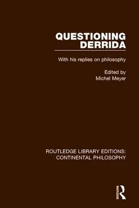 Meyer |  Questioning Derrida | Buch |  Sack Fachmedien